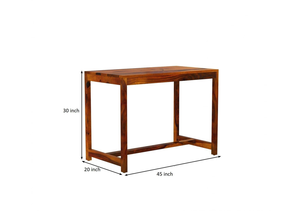 Honey | Ambica Woodmart Sheesham wood study table, honey, photo 4