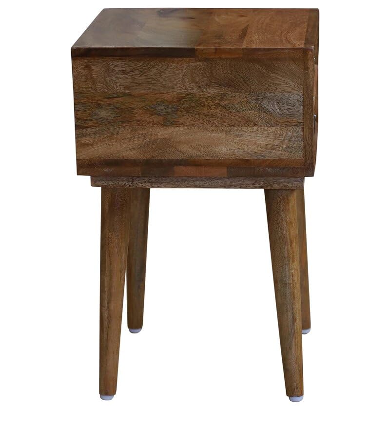 Mamon Wood Decor Sheesham Wood Bedside Table – Design 15