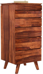 Honey | Ambica Woodmart Sheesham wood chest of drawers, honey, photo 2