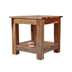 Mamon Wood Decor Sheesham Wood Bedside Table – Design 7