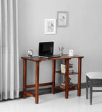 Ambica Woodmart Sheesham wood study table in walnut finish, photo 1