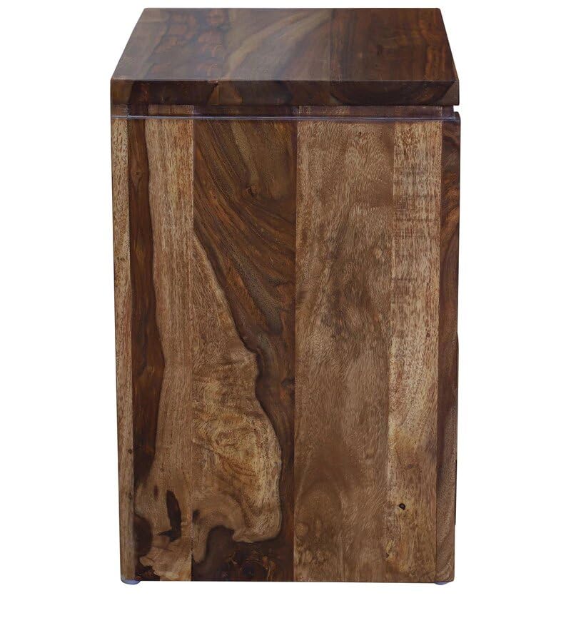 Mamon Wood Decor Sheesham Wood Bedside Table – Design 14