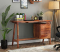 Honey | Ambica Woodmart Sheesham wood study table, honey, photo 1