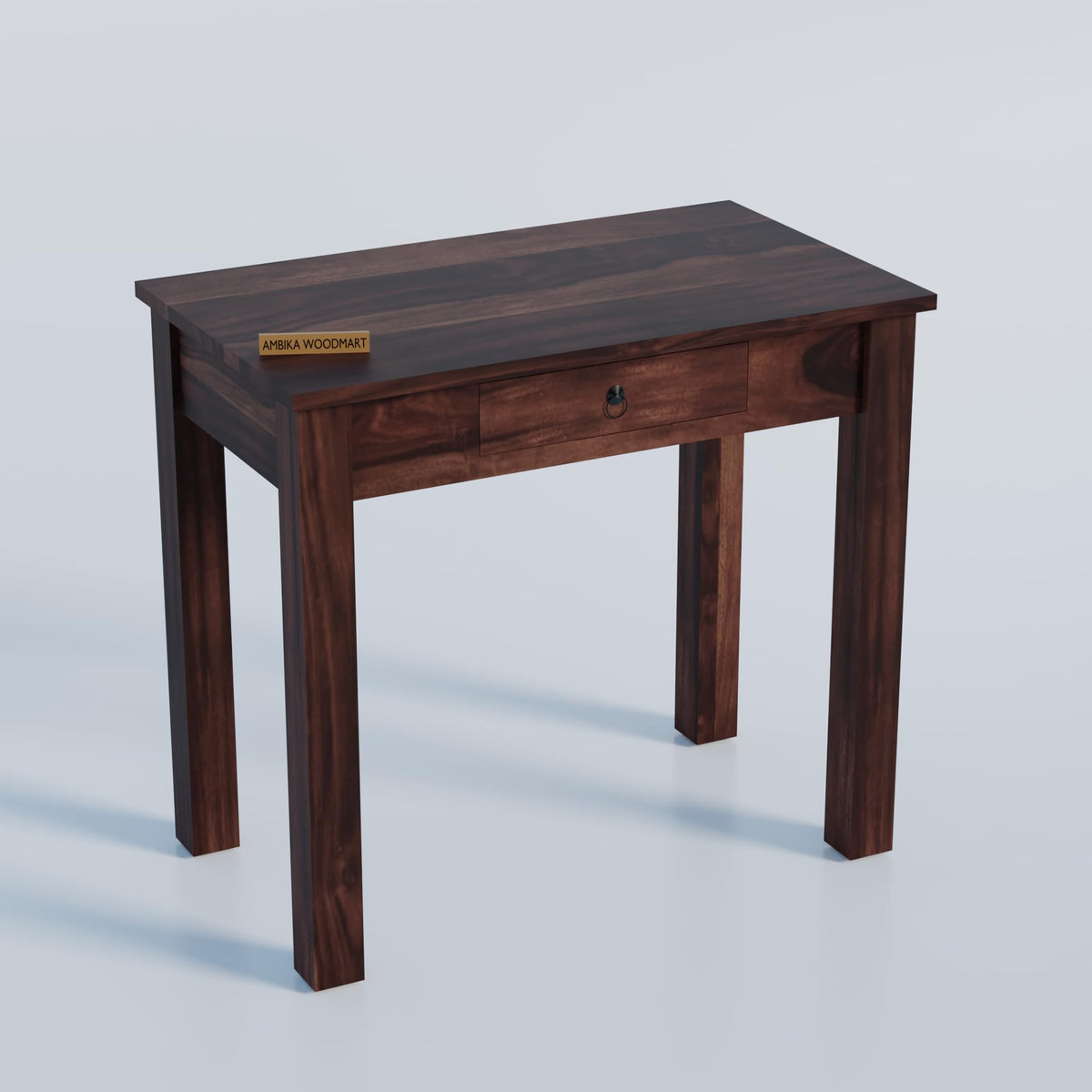 Ambica Woodmart Sheesham wood study table in walnut finish, photo 3