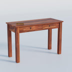 Ambica Woodmart Sheesham wood study table in honey finish, photo 4