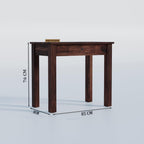 Ambica Woodmart Sheesham wood study table in walnut finish, photo 4