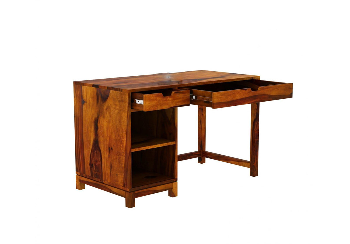 Oak Honey | Ambica Woodmart Sheesham wood study table, oak honey, photo 5
