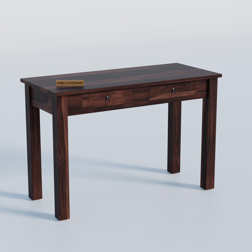 Ambica Woodmart Sheesham wood study table in walnut finish, photo 2