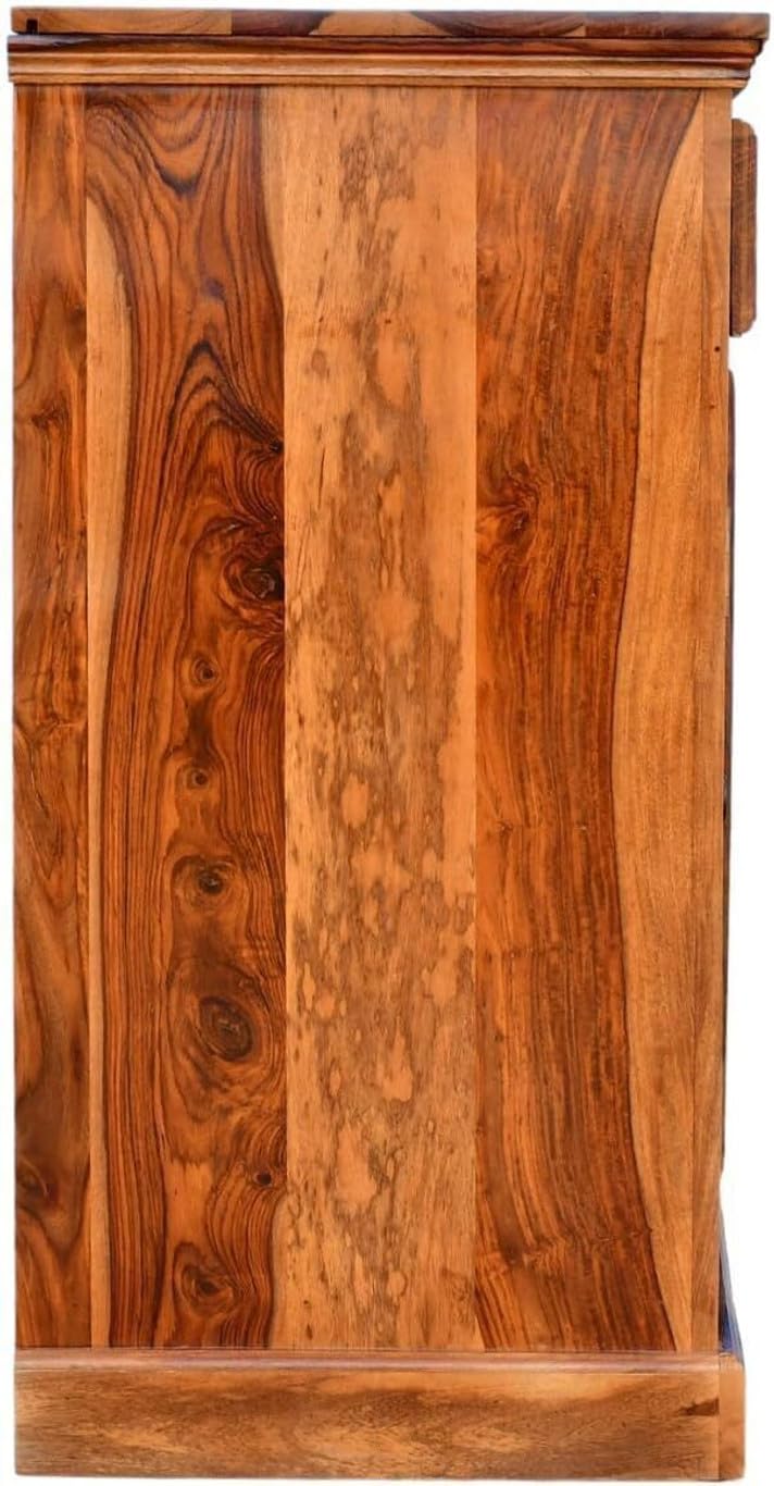 Mamon Wood Decor Free Standing Movable Tv Cabinet for Living Room