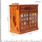 Mamon Wood Decor Free Standing Movable Tv Cabinet for Living Room