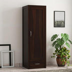 Mamon Wood Decor Woodcrony Solid Sheesham Wood Single Door Wardrobe