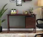 Walnut | Ambica Woodmart Sheesham wood study table, walnut, photo 8