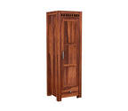 Mamon Wood Decor Wardrobe for Clothes with 1 Door & 1 drawer- Storage
