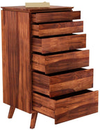 Honey | Ambica Woodmart Sheesham wood chest of drawers, honey, photo 4