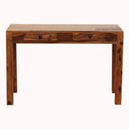 Ambica Woodmart Sheesham wood study table in natural honey finish, photo 6