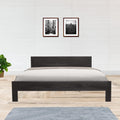 Dark Walnut | Ambica Woodmart Sheesham wood bed, dark walnut, photo 1