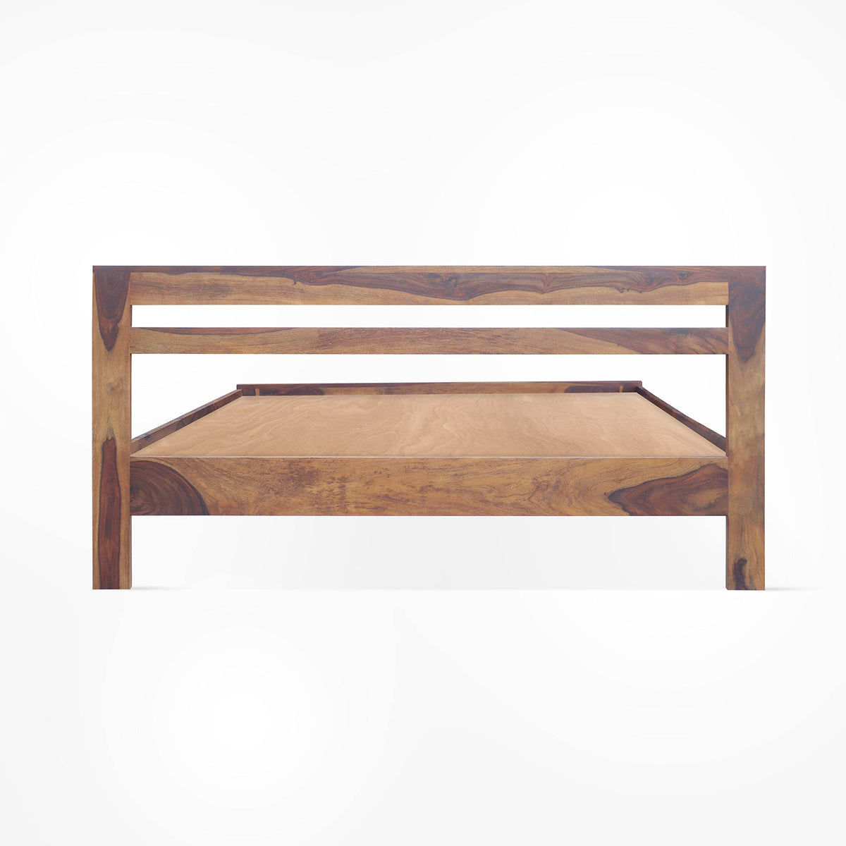 Natural Honey | Ambica Woodmart Sheesham wood bed, natural honey, photo 5