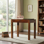 Mamon Wood Decor Solid Sheesham Wood Study Table with Drawer