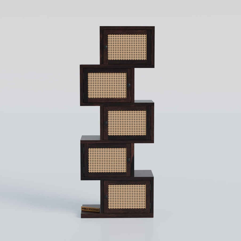 Walnut | Ambica Woodmart Sheesham wood storage cabinet, walnut, photo 9