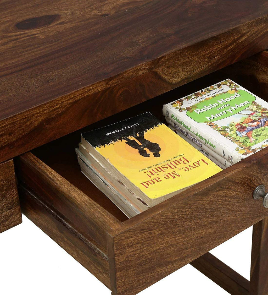 Ambica Woodmart Sheesham wood study table in honey finish, photo 2