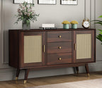 Dark Brown | Ambica Woodmart Sheesham wood chest of drawers, dark brown, photo 7