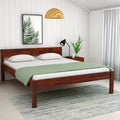 Ambica Woodmart Sheesham wood bed in brown finish, photo 1