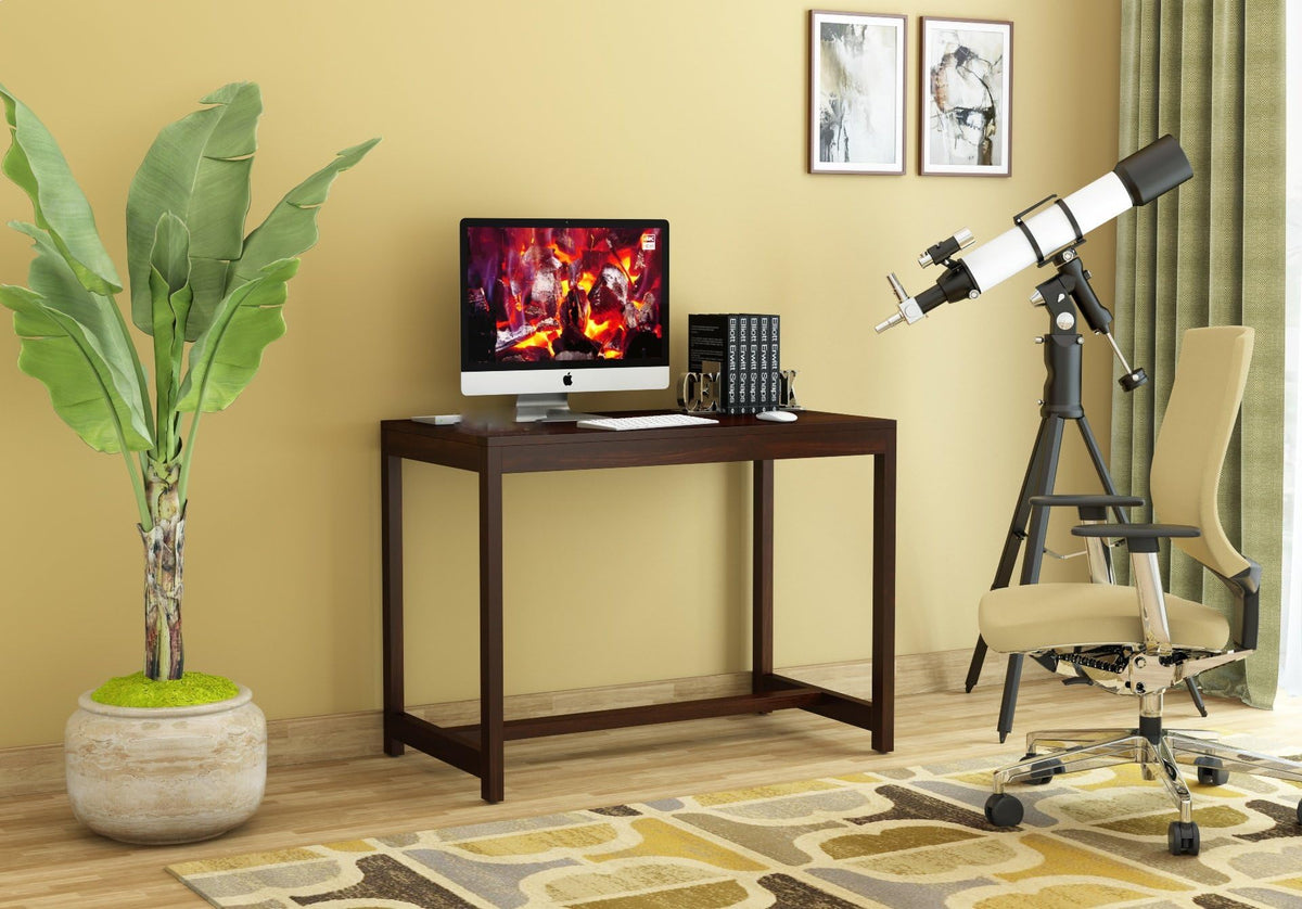 Walnut | Ambica Woodmart Sheesham wood study table, walnut, photo 6