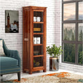 Mamon Wood Decor Sheesham Wood Multipurpose Book Shelf – Teak Brown