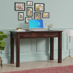 Ambica Woodmart Sheesham wood study table in walnut finish, photo 1